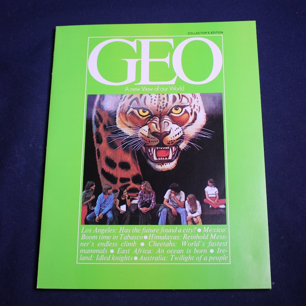 1979 Collector's Edition GEO  A new View of our World
